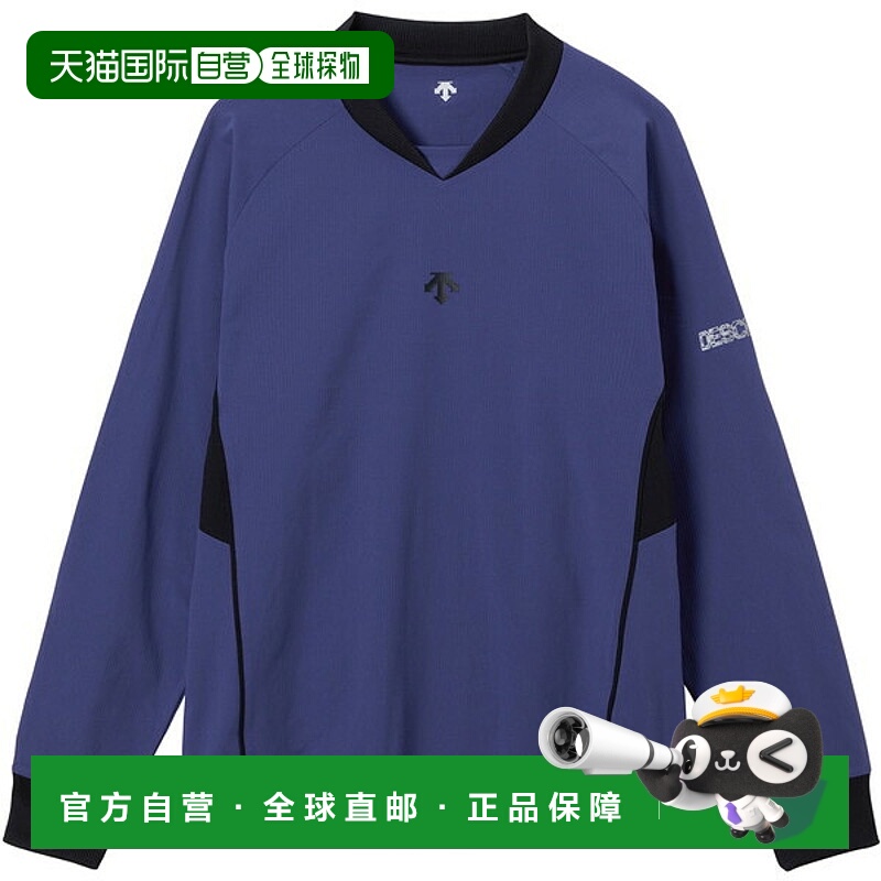 日本直邮DESCENTE 长袖排球滑雪衫男女通用DV5FWB01U-PL