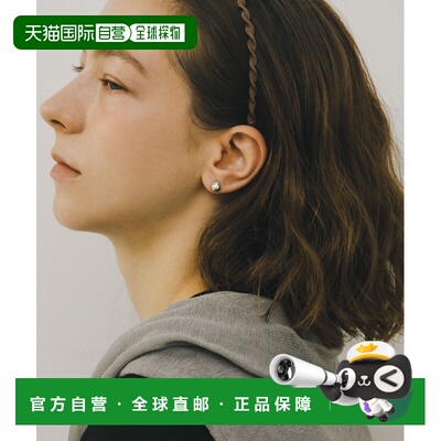 日本直邮decor 女士 925银熔融滴坠耳环 UR263302247202耳钉耳饰