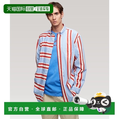 日本直邮TOMMY HILFIGER 运动条纹衬衫 TO3203EM10241