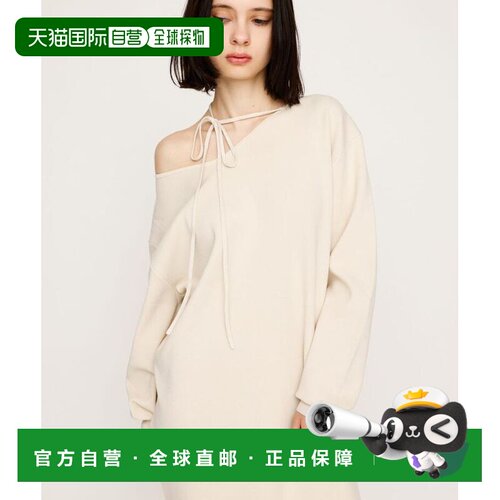 日本直邮ASYMMETRY NECK LOOSE 连衣裙