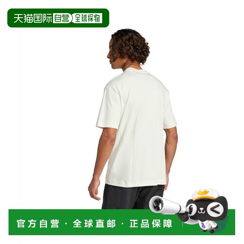 日本直邮Adidas/阿迪达斯标志短袖套头圆领T恤日版男款 JF3255