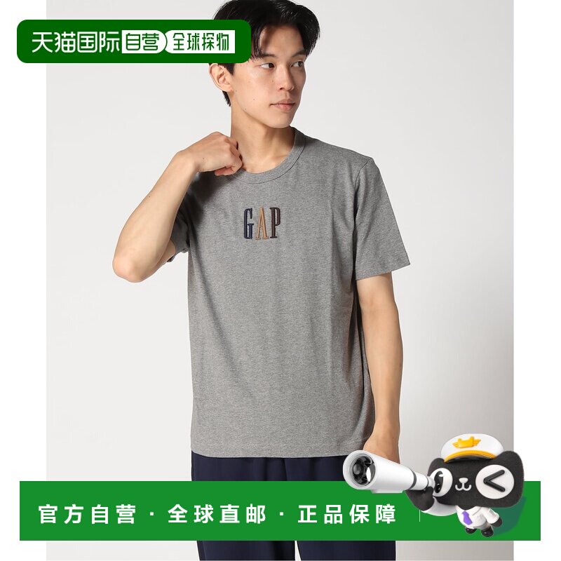 日本直邮GAP U GAP 标志 T 恤短袖图片
