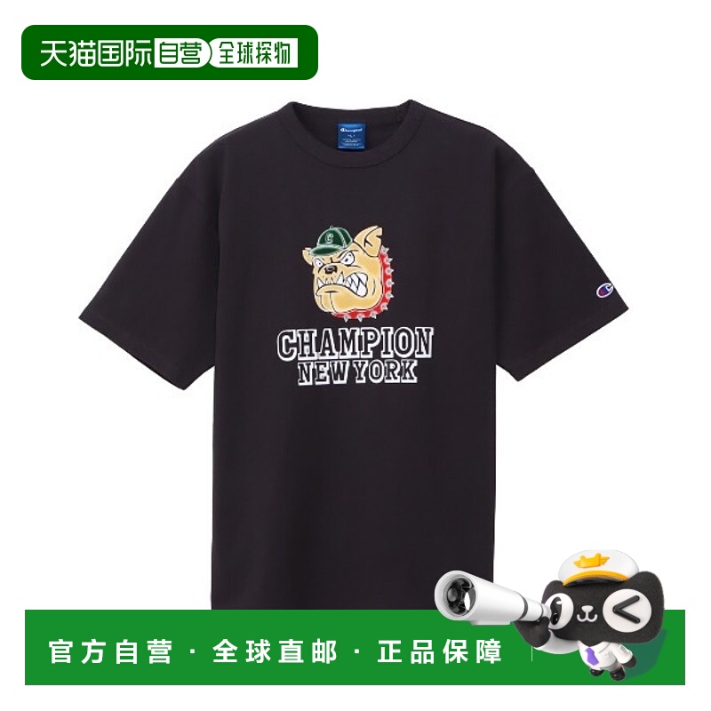 1h可退 日本直邮冠军 Champion 男女款经典短袖T恤 C3-B329 78151
