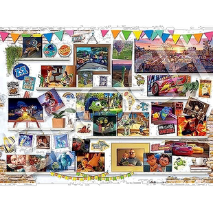 【日本直邮】EPOCH 拼图 迪士尼展示架/皮克斯收藏游戏