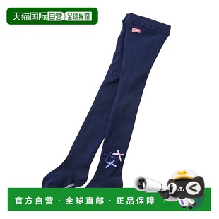 Navy 80cm 日潮跑腿mikihouse 9804 儿童舒适长筒打底袜