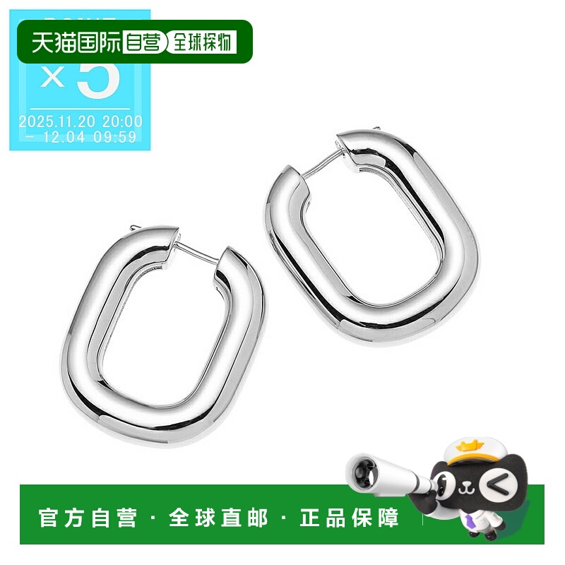 日本直邮JIL SANDER 女士银耳环 j12vg0295 p6959 040