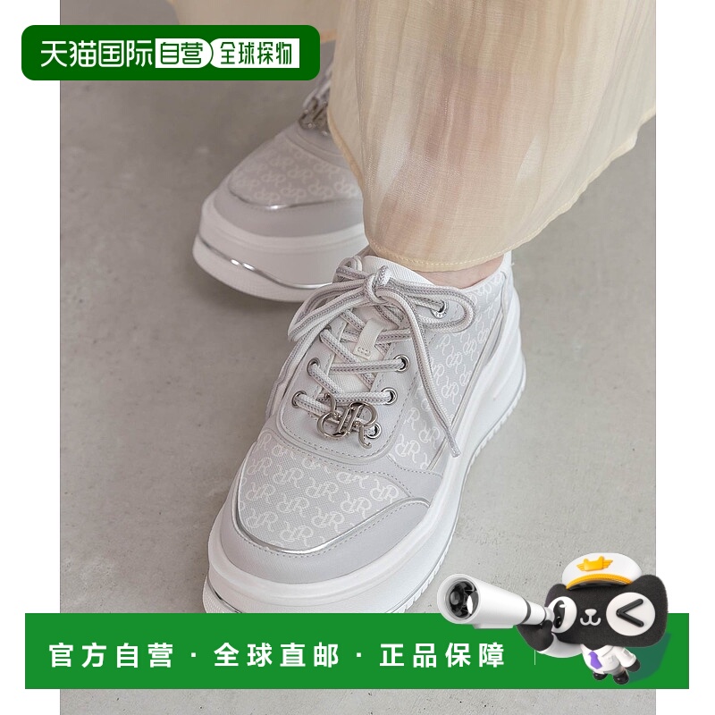1h可退 日本直邮RANDA 女士2WAY单肩字母图案装饰厚底运动鞋 PH35