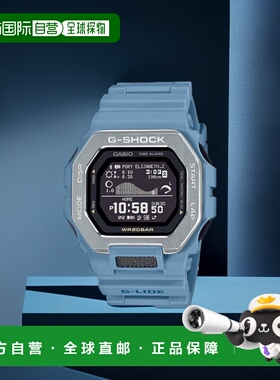 【日本直邮】卡西欧 男士手表G-Shock G-LIDE蓝色 GBX-100-2AJF