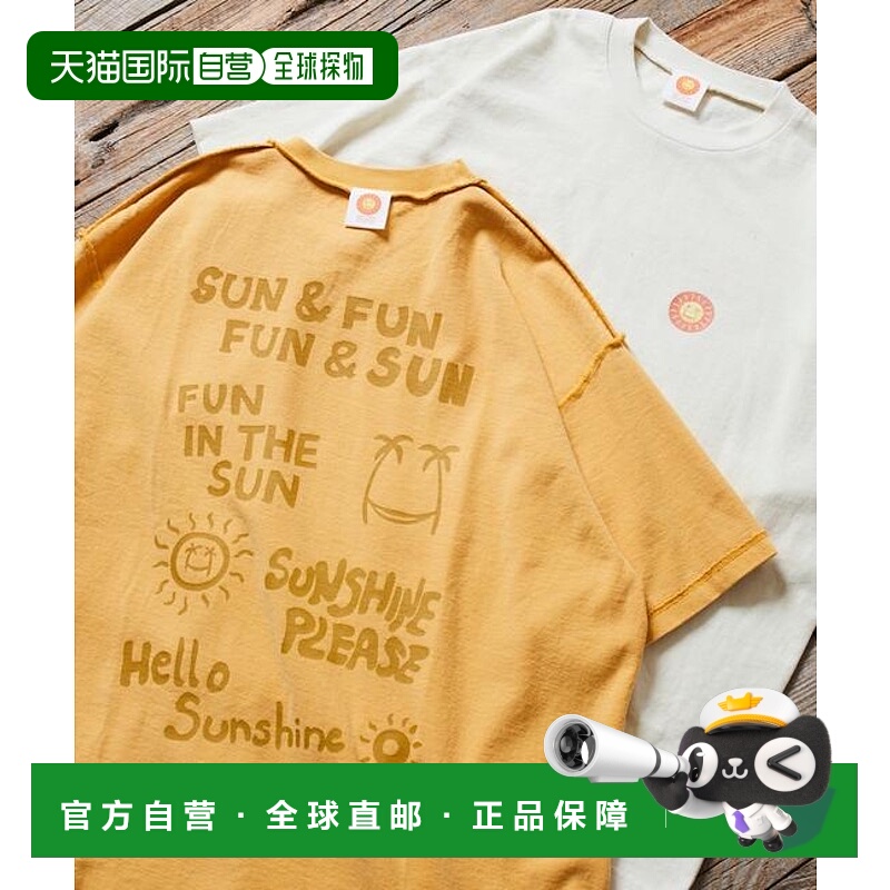 日本直邮JONAS CLAESSON Insideout Sun Fun Tee T恤时尚短袖男装