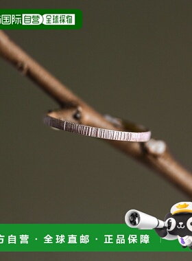 1h可退 日本直邮cui-cui K10YG 黄金戒指 简约金色指环 噪点质感