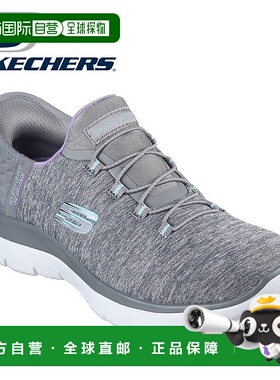 日本直邮Skechers 女士 Summits-Dazzling Haze 低帮运动鞋宽 4E/