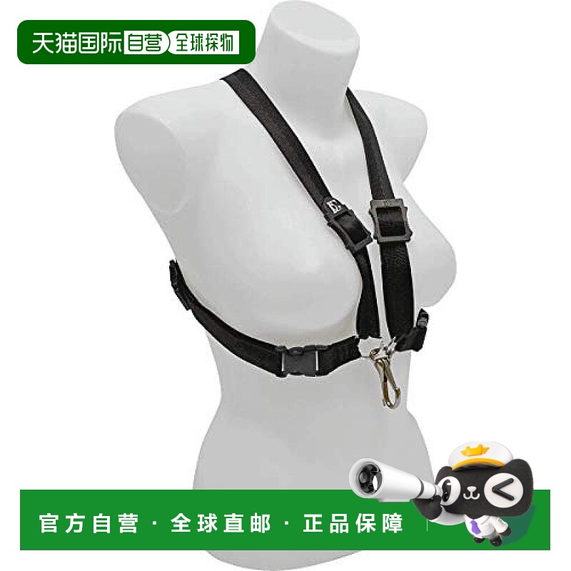 【日本直邮】BG 乐器背带 萨克斯管（女式）金属卡钩 黑色 S41MSH