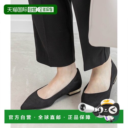 日本直邮RANDA 无压力尖头低跟女鞋 RA041BW11628单鞋一脚蹬