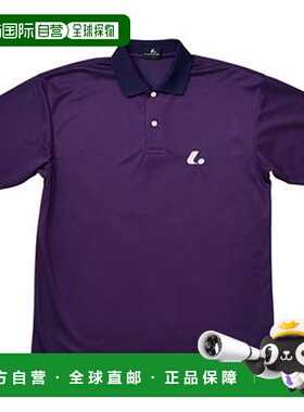 日本直邮LUCENT 网球男士女士青少年比赛球衣 深紫色 XLP5098 吸P