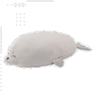 Livheart 动物毛绒抱枕 海狮 L 68cm 28977-71丽芙之心