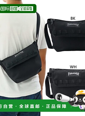 日本直邮约 5L Thrasher 男士女士小挎包肩背包背包包休闲 THRASH