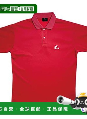 日本直邮LUCENT Polo 衫 男女士比赛衬衫 带领 粉色 橙色 短袖 上
