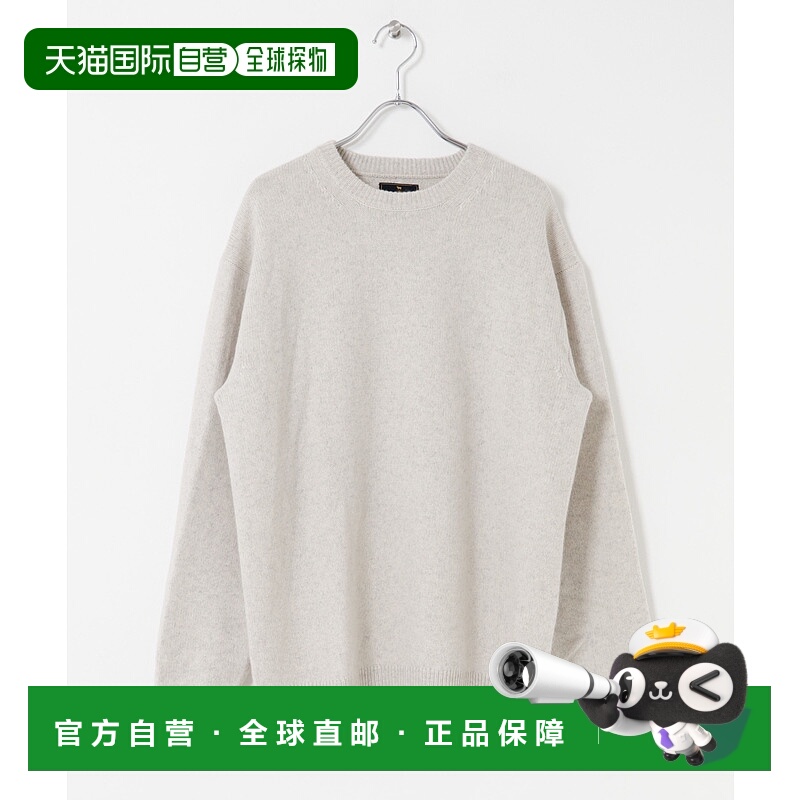 1h可退 日本直邮URBAN RESEARCH DOORS男装仿羊毛质感圆领针织衫