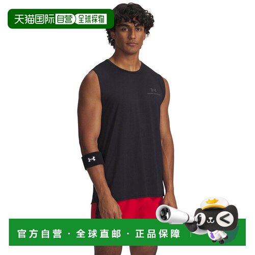 日本直邮UNDER ARMOUR 安德玛男士巴尼什能量无袖衬衫6005697 001