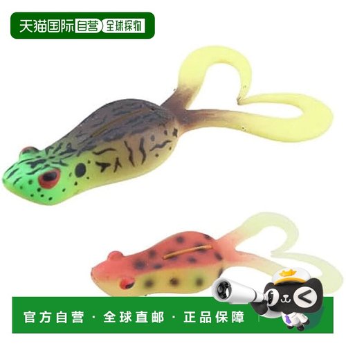 【日本直邮】达亿瓦Bass Worm Kicker Curly BIG Dark Watermelon