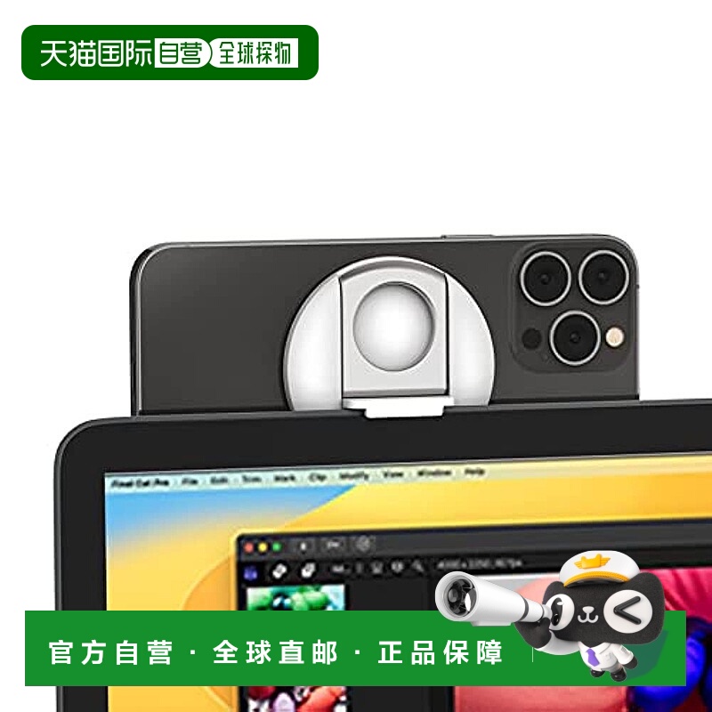 【日本直邮】Belkin 连接相机支架 白色 电话会议 FaceTime 会话