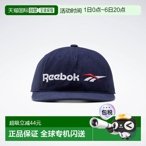 日本直邮Reebok GKD86 Classics Vector Flat Peak Cap (Vector N