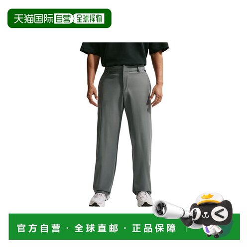 日本直邮Nike/耐克舒适中腰运动直筒纯色休闲裤男款 HQ6942-084
