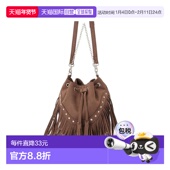 日本直邮日潮 GRL2Way流苏绒面革水桶包单肩包斜挎包手提包TR1060