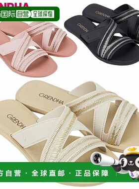 日本直邮GRENDHA 女鞋 BURITI RAFIA SLIDE 凉鞋 女士 SG18707