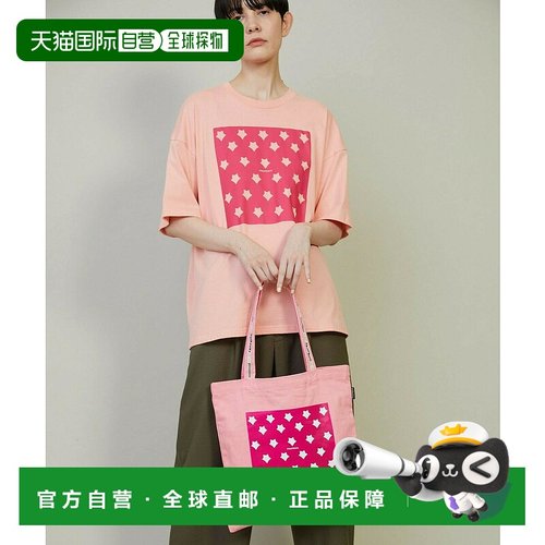 1h可退 日本直邮FRAPBOIS 男女通用樱花印花帆布手提包 B1552ZEB6