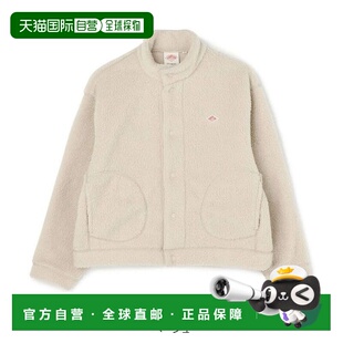 1h可退 日本直邮Danton 女装 高领 双面抓绒外套 宽松轻便保暖 #D