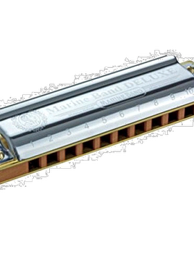 【日本直邮】HOHNER 口琴 10孔MARINE BAND DELUXE/C调M200501X