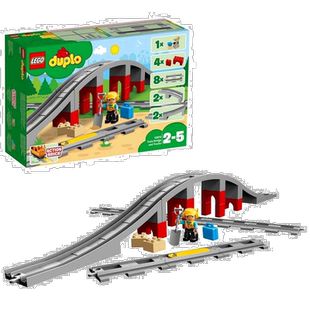 【日本直邮】LEGO乐高乐高杜普洛播放点差铁路桥梁和铁路装置1087