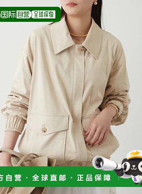 1h可退 日本直邮Loungedress 女装 仿麂皮质感夹克 宽松版型 flap