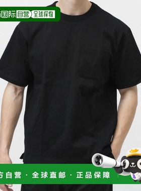日本直邮TIGORA 男士重磅棉质半袖T恤 [TR-9C1005TS] 运动T恤
