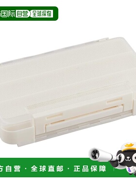 【日本直邮】明邦Meiho鱼线 钓钩 假饵 渔具收纳盒1010W白色