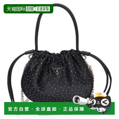 日本直邮GUESS ELSIE 手拿包（黑色）
