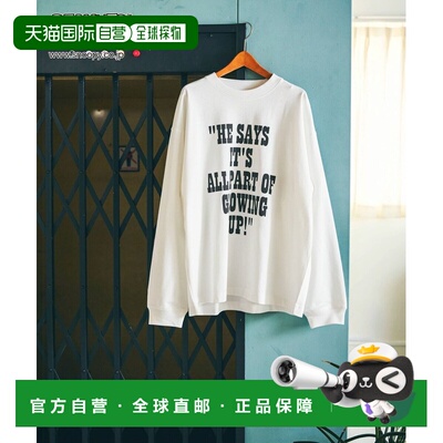 日本直邮GLOBAL WORK联名PEANUTS 男装 长袖T恤 半高领宽松设计