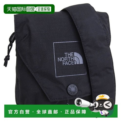 日本直邮The North Face 男女士单肩包黑色NF0A8EET-JK3-BLACK
