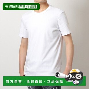 内衣 裁剪 男士 短袖 圆领 棉 104 T4M08 T恤 Ford 日本直邮Tom