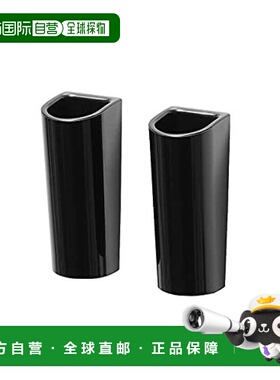 【日本直邮】珍珠金属 日本制磁铁式牙刷收纳贴盒 黑色 2支AZ-513