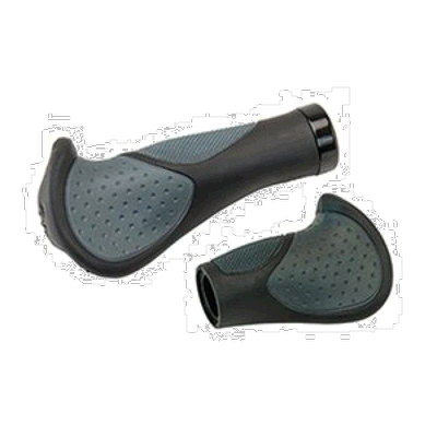 【日本直邮】吉萨 自行车把手套一对右握把换档用BLK×GRY HBG204