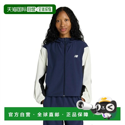 日本直邮New Balance 夹克 女士 编织连帽外套 WJ61M2MG-TNV