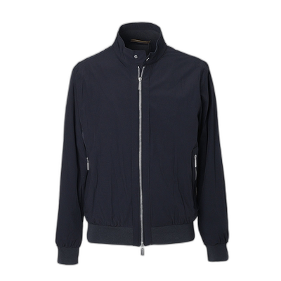 日本直邮MOORER 夹克衫男式大号可选 alberti kn darkblu ALBERTI