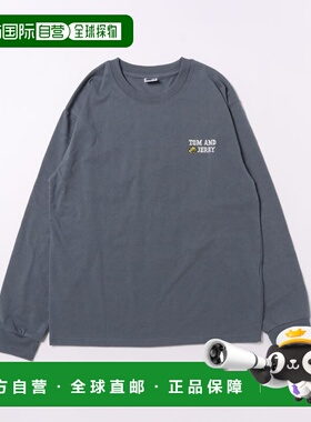 1h可退 日本直邮TOM&JERRY 儿童 长袖T恤 大廓形刺绣卡通图案 012