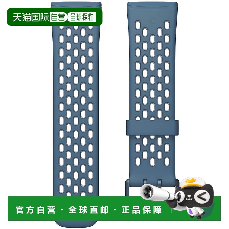 【日本直邮】Fitbit Versa3/Sense专用表带 正品 墨蓝 L号 日本输