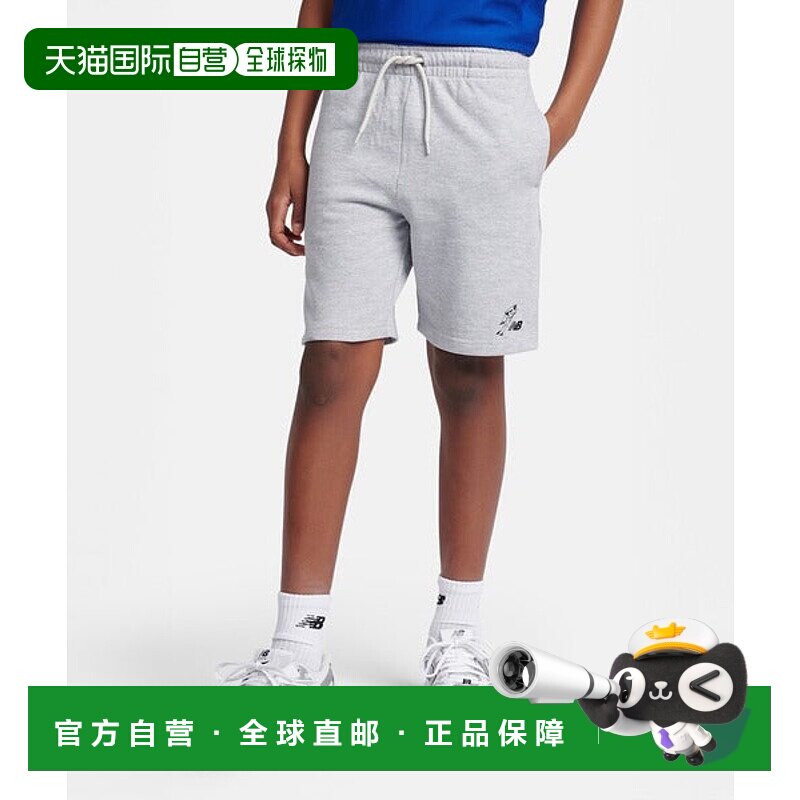 日本直邮New Balance 大谷翔平青少年图形法式针织短裤 93791693
