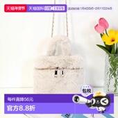 日本直邮日潮 GRL2Way 手提包化妆包斜挎包TR1000兔毛