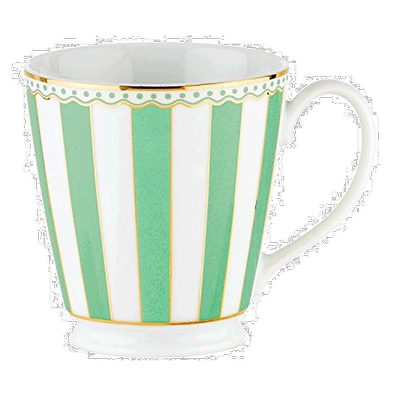 【日本直邮】Noritake则武 马克杯 295cc 嘉年华 苹果绿 Q001A/M-