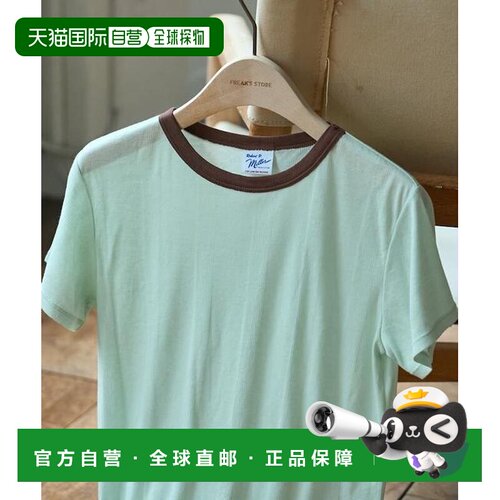 日本直邮官方授权 FREAK'S STORE 联名 Light Panel Rib Crew Tee